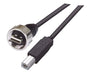 Cable usb-cable-shielded-waterproof-type-a-male-standard-type-b-male-50m