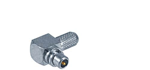 AMMM-1104  Connector, MMCX Male R/Angle Crimp