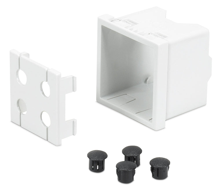 Captive Cable Kit - Full-size Flex55 Module for 4 AV Cables; White