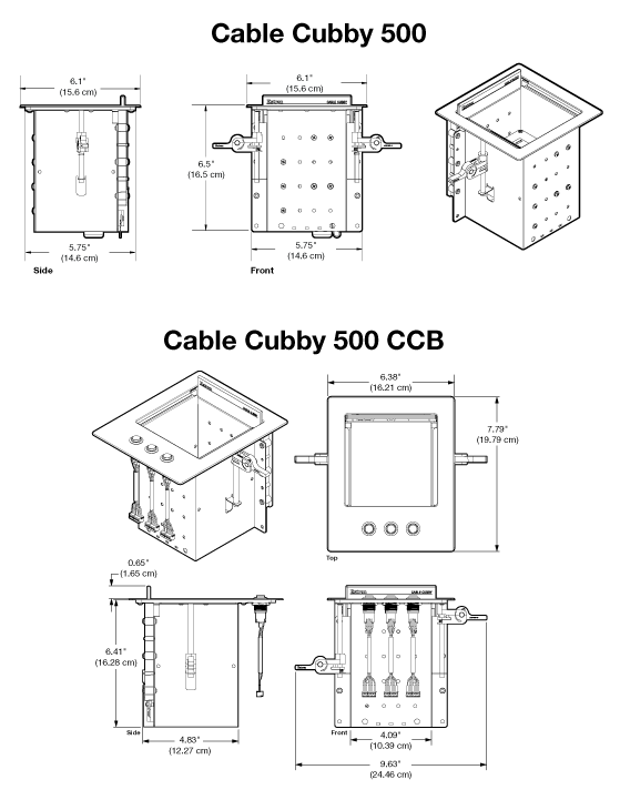 70-1045-02 - Cable Cubby Accessory