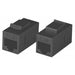 RJ45-6A-FF-SNP-BLACK - Coupler