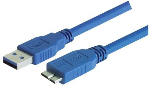 Cable usb-30-cable-type-a-micro-b-10m