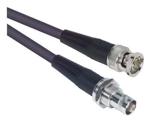 Cable rg59a-coaxial-cable-bnc-male-female-bulkhead-60-ft