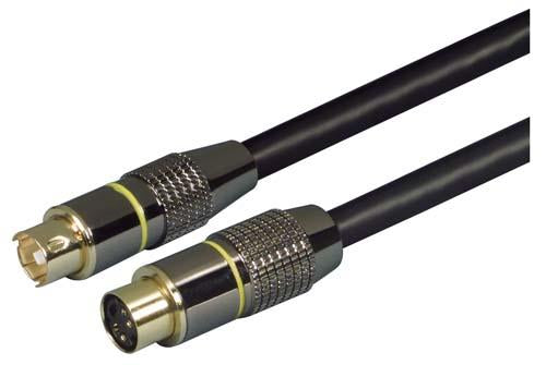 Cable assembled-s-video-cable-male-female-10-ft