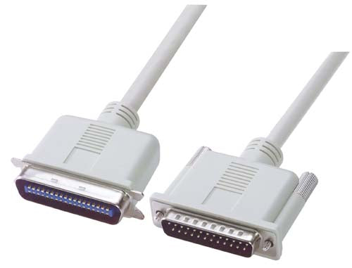 IEEE-1284 Molded Cable DB25M / CEN36M 10.0m