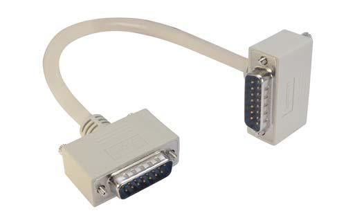 CSMNRA15-3MM-2.5 L-Com D-Subminiature Cable