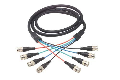 Cable premium-rgb-multi-coaxial-cable-4-bnc-male-male-150-ft