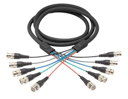 Cable premium-rgb-multi-coaxial-cable-5-bnc-male-male-50-ft