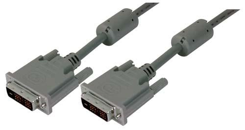 Cable premium-dvi-d-single-link-dvi-cable-male-male-w-ferrites-100-ft