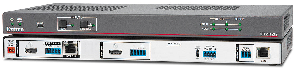 60-1588-52 | Extron DTP2 R 212 - HDMI 4K/60 Rx Switcher | Over 330 ft ...