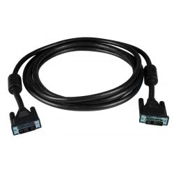 DVI-IS-15-MM   -   DVI-I Single Link Cable Cord HDTV 1080p WUXGA Male Monitor 15 ft DVI Male - DVI Male Black