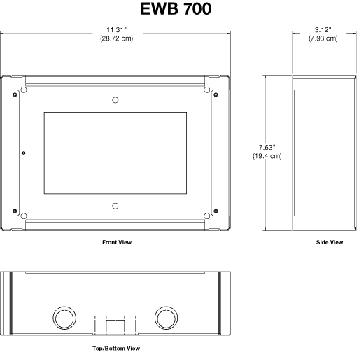 60-1100-03 - Wall Box