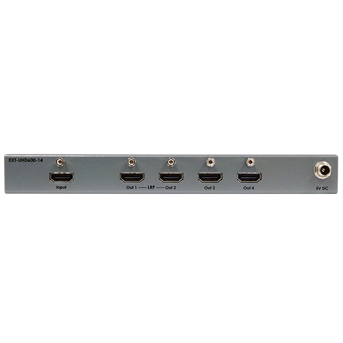 Ultra HD 600 MHz 1:4 Splitter for HDMI with HDR