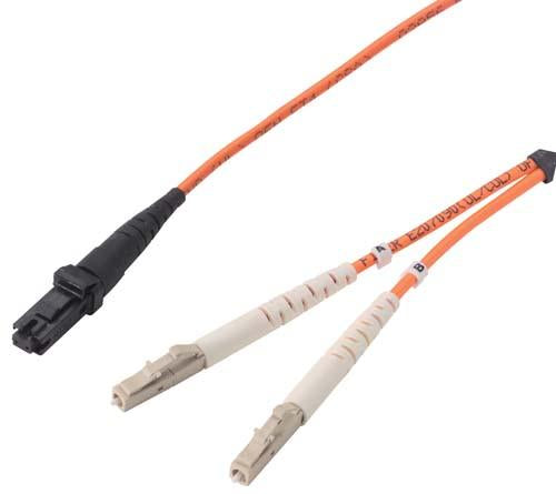 Cable om2-50-125-multimode-fiber-cable-mt-rj-dual-lc-10m