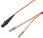 Cable om2-50-125-multimode-fiber-cable-mt-rj-dual-lc-30m