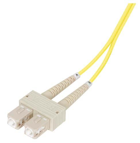 Cable om2-50-125-multimode-fiber-cable-dual-sc-dual-sc-yellow-100m