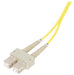 Cable om2-50-125-multimode-fiber-cable-dual-sc-dual-sc-yellow-100m