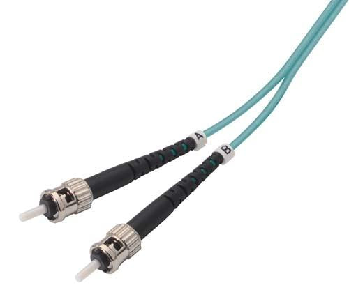 Cable om3-50-125-10-gig-multimode-fiber-cable-dual-st-dual-st-30m