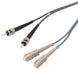 Cable om1-625-125-multimode-fiber-cable-dual-st-dual-sc-100m