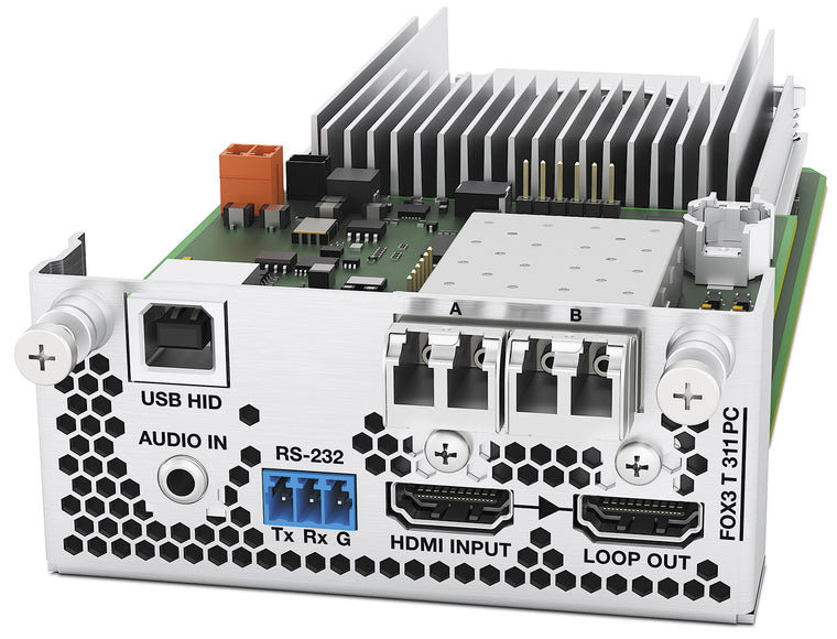 FOX3 T 311 PC SM  PowerCage Fiber Optic Transmitter Lossless Singlemode