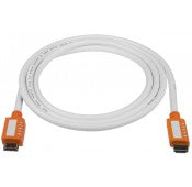 HD14-3-MM   -   HDMI Ethernet Cable Male Cord HDTV 1080p 3D Digital Audio Video 3 ft HDMI Type A Male - HDMI Type A Male White