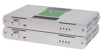 IC3104 4-port USB 3.1, 100m CAT 6a/7 Extender System