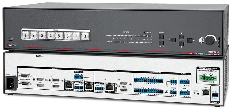 IN1608 xi IPCP Q SA  2 x 50 Watt Stereo Amp, AV LAN, LL UI Upgrade
