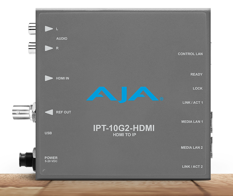 HDMI to SMPTE ST 2110 Video and Audio IP Encoder with Hitless Switching