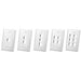 PLT-4-WHITE-L - Wall Plate