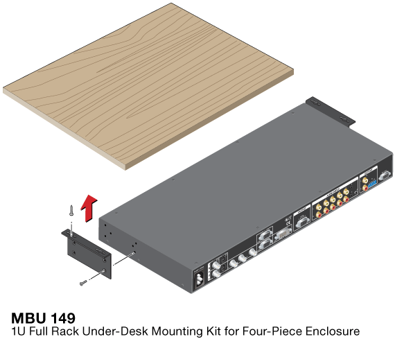 70-222-01 | Extron Table Mount | ITM Components