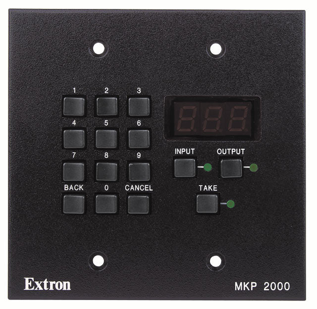 60-682-02 | Extron MKP 2000 Matrix Switcher XY Remote Control Panel ...