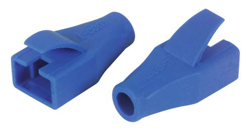 LSZH Snagless "Shark Fin" Style Boots, 5.5mm Blue, Pkg/ 50