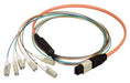 Cable mpo-male-lc-6-fiber-ribbon-fanout-625-multimode-with-ofnr-jacket-50m