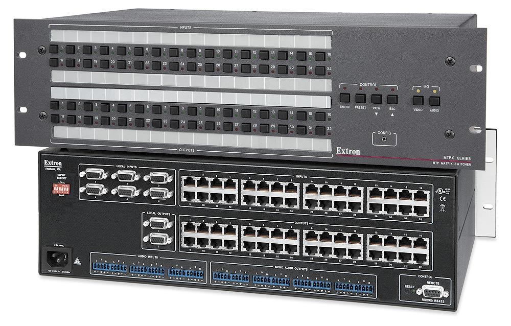 60-894-01 | MTPX 3232 - 32x32 MTP Twisted Pair Matrix Switcher | ITM ...