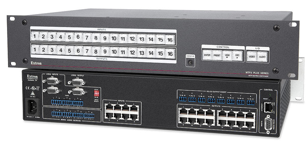 60-834-01 | Extron MTPX Plus 816, 168, and 1616 | ITM Components