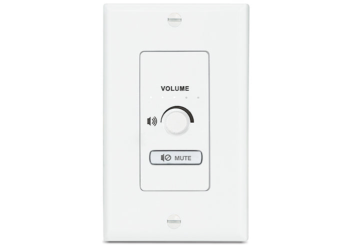 NBP VC1 D Network Button Panel with Volume Control - Decorator-Style Wallplate