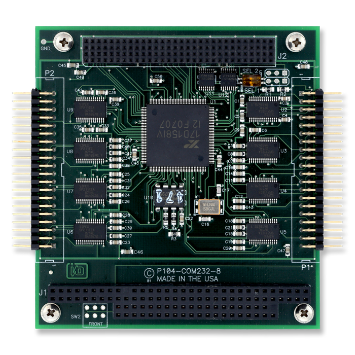 104I-COM232-8  PCI/104 Card 8-port RS-232