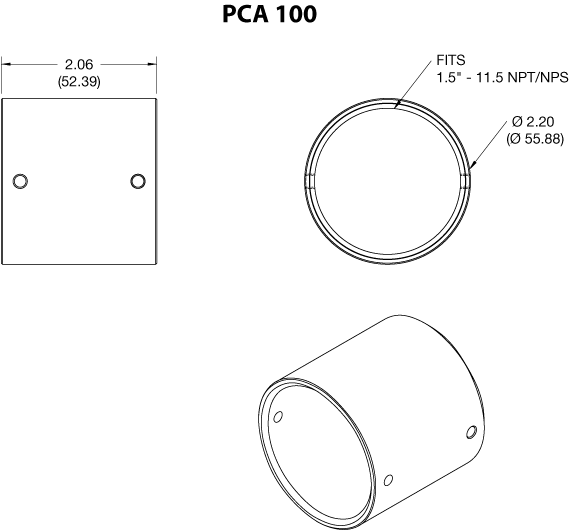 70-604-03 - Pipe Coupling Adapter