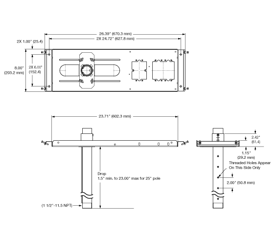 70-656-23 - Ceiling Mount