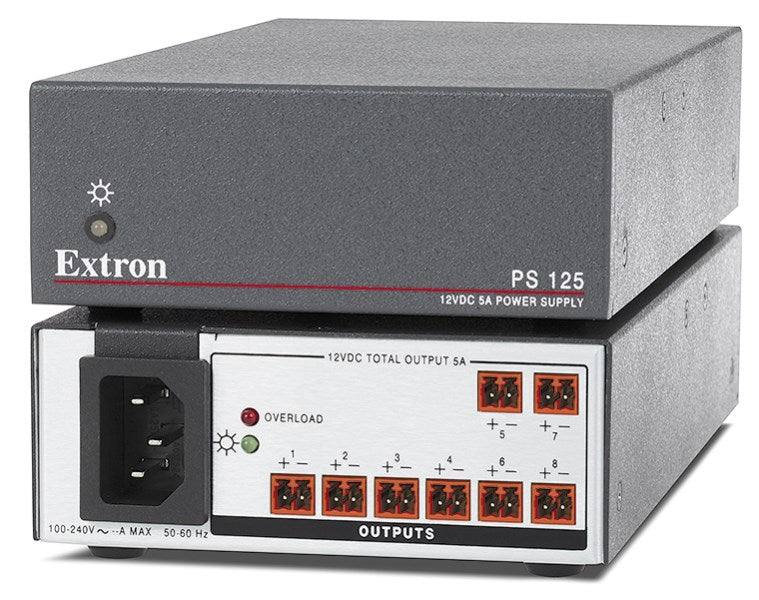 60-1954-01 PS 125 12 VDC, 60 W Rack Mountable Power Supply — ITM Components