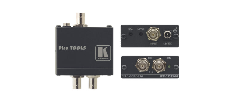 PT-102VN  1:2 Composite Video Distribution Amplifier