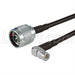 Cable shrouded-sma-male-to-n-male-pigtail-2-ft-195-series