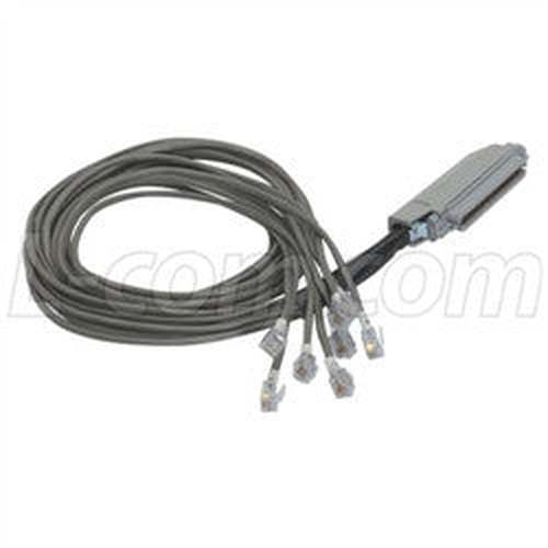 Cable cat-3-telco-breakout-cable-female-telco-8-6x6-30-ft
