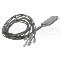 Cable cat-3-telco-breakout-cable-female-telco-6-8x8-30-ft