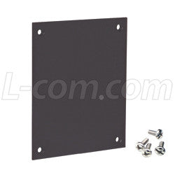 USP-A Universal Aluminum Blank Sub-Panel, Black — ITM Components