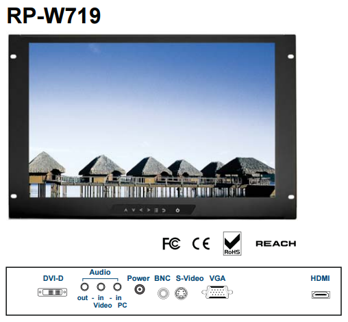 RPW719TCB/DC24 - LCD Panel