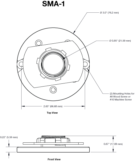 70-747-01 - Mount Adapter