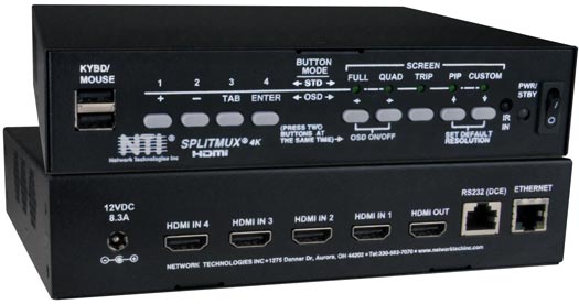 SPLITMUX-4K18GB-4