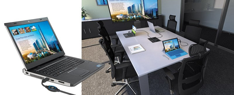 TeamWork 400 Pre-Configured Collaboration System for Four Digital Sources