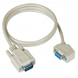 VEXT-45D-6   -   VGA Straight 45-Degree Angled 15HD Cable Tight Spot Extension 6 ft 15HD Male - 15HD Female White